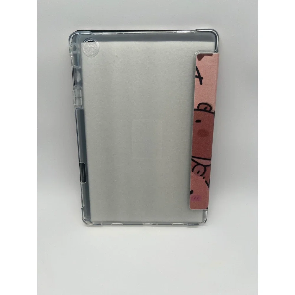 Capybara Tablet Case‎ Cover For Galaxy Tab A9 Plus 10.95 Inch Kawaii Bears Pink